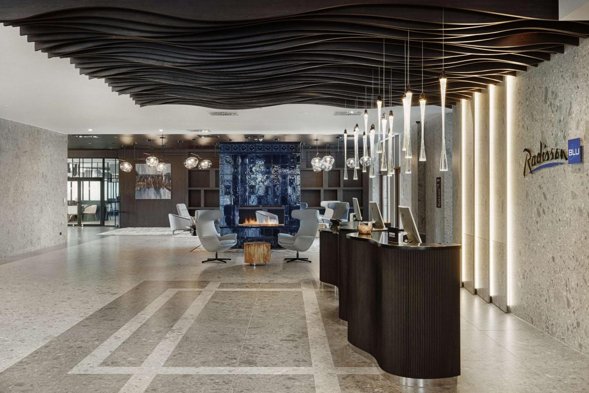 Radisson Blu Resort & Conference Center, Ostroda Mazury Ngoại thất bức ảnh The lobby of Radisson Blu Hotel, Belgrade